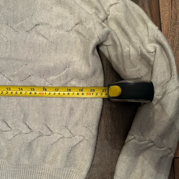 Babaton ecru merino wool boatneck sweater - Picture 10 of 15